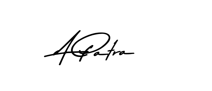 How to make A Patra name signature. Use Asem Kandis PERSONAL USE style for creating short signs online. This is the latest handwritten sign. A Patra signature style 9 images and pictures png
